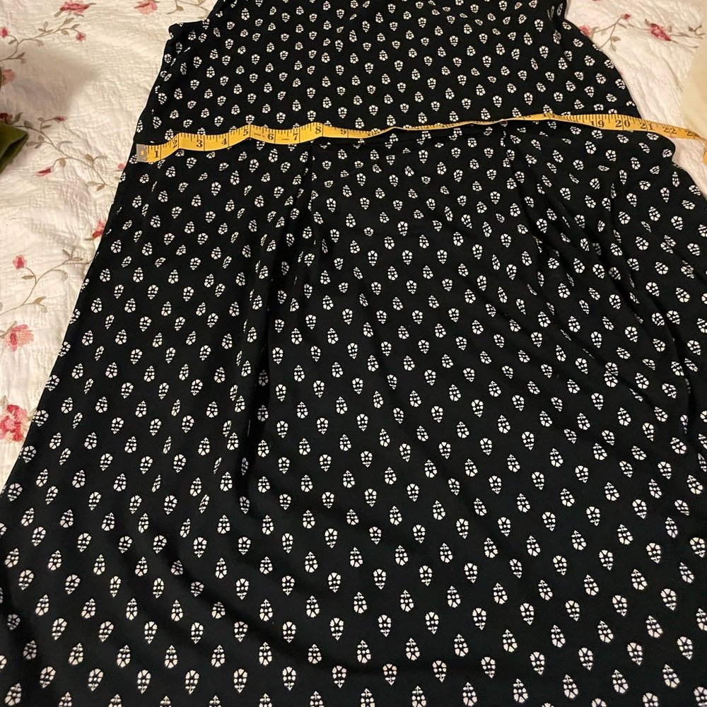 Black and White Patterned Dress, J. Jill Wearever